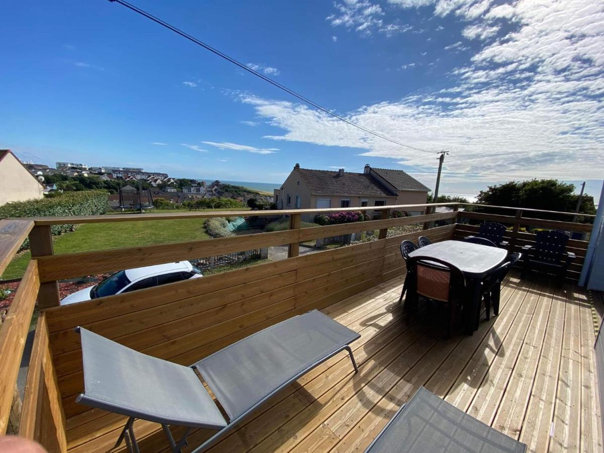 Entre Ciel Et Mer, Maison Neuve Vue Mer Proche De La Plage Équihen-Plage Eksteriør bilde